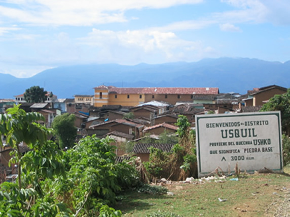 Distrito de Usquil, perteneciente a Provincia de Otuzco, Departamento de La Libertad, Perú (Foto referencial)