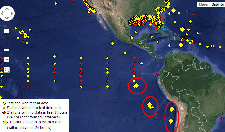 NOAA - BOYAS MARINAS ACTIVAS EN ESTE MOMENTO