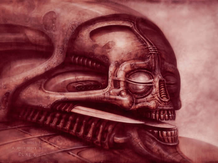 Alien (1979) Los bocetos originales.