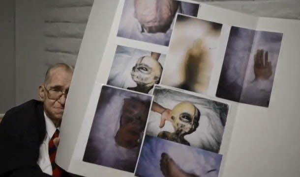 Las sorprendentes imágenes de extraterrestres del Área 51 reveladas por Boyd Bushman