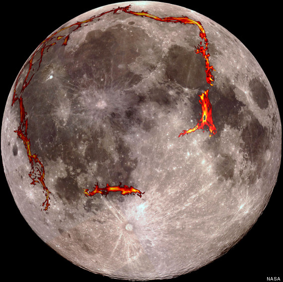 NASA: Hay una estructura   bajo la superficie de la Luna, pero no es un OVNI
